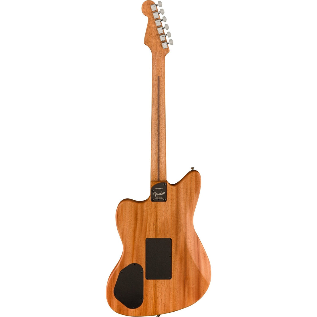 Đàn Guitar Acoustic Fender Limited Edition American Acoustasonic Jazzmaster, Black Paisley-Mai Nguyên Music