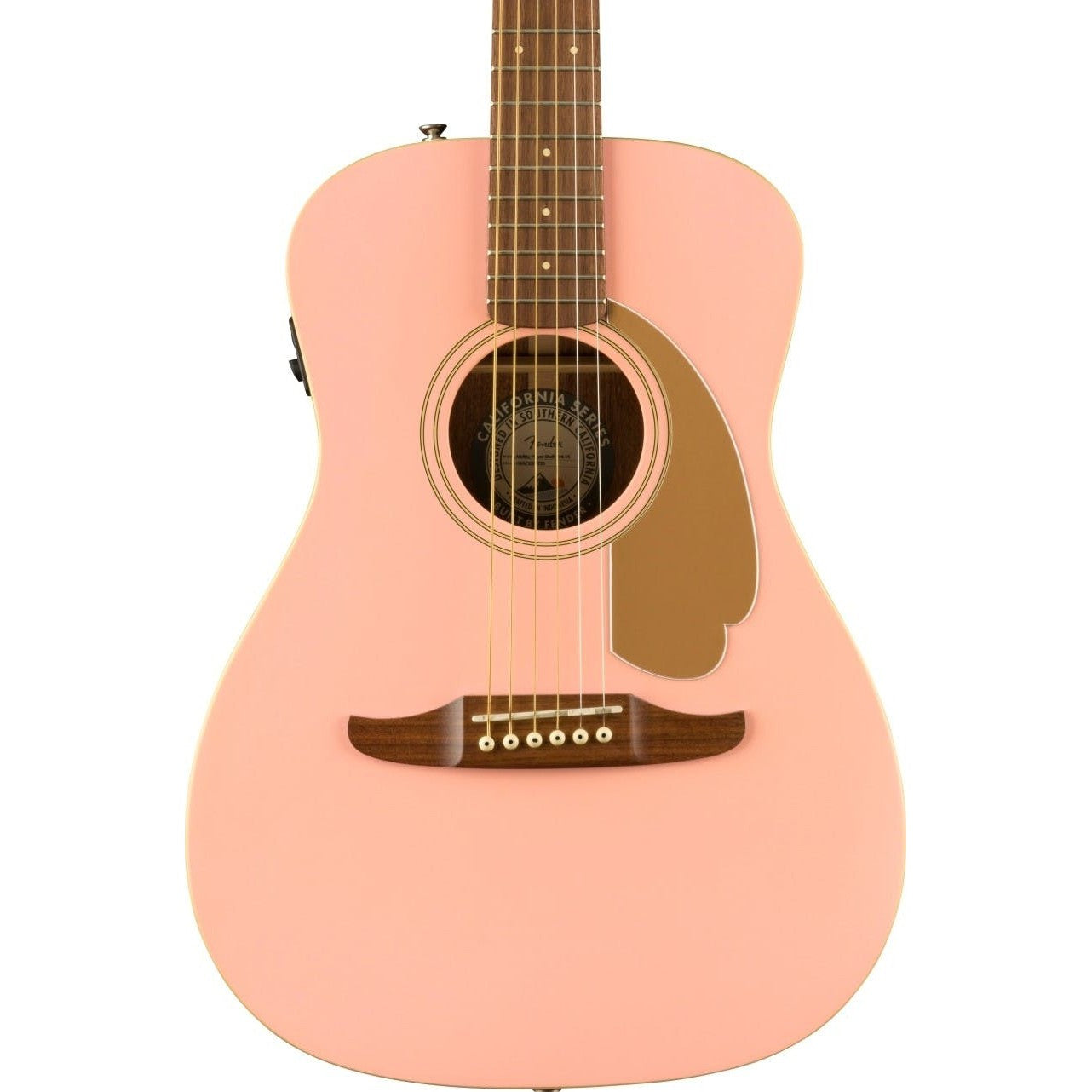 Đàn Guitar Acoustic Fender Limited Edition Malibu Player, Shell Pink-Mai Nguyên Music