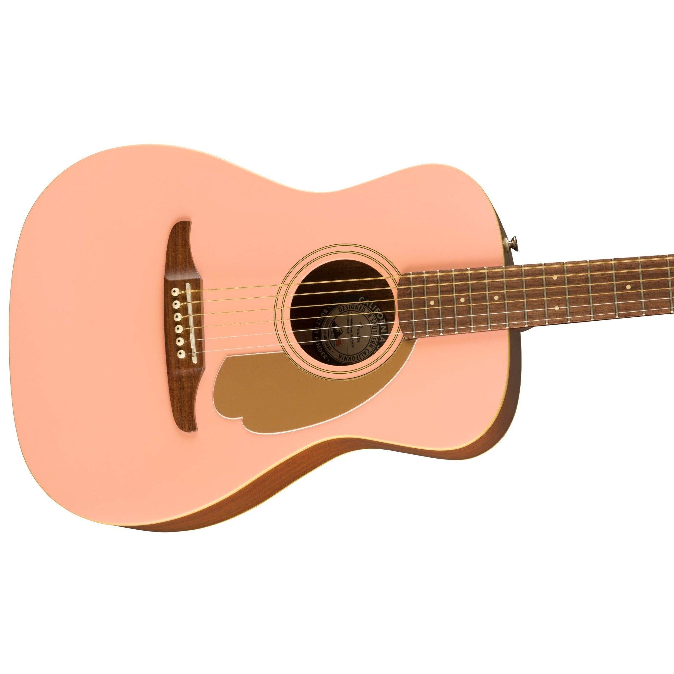 Đàn Guitar Acoustic Fender Limited Edition Malibu Player, Shell Pink-Mai Nguyên Music