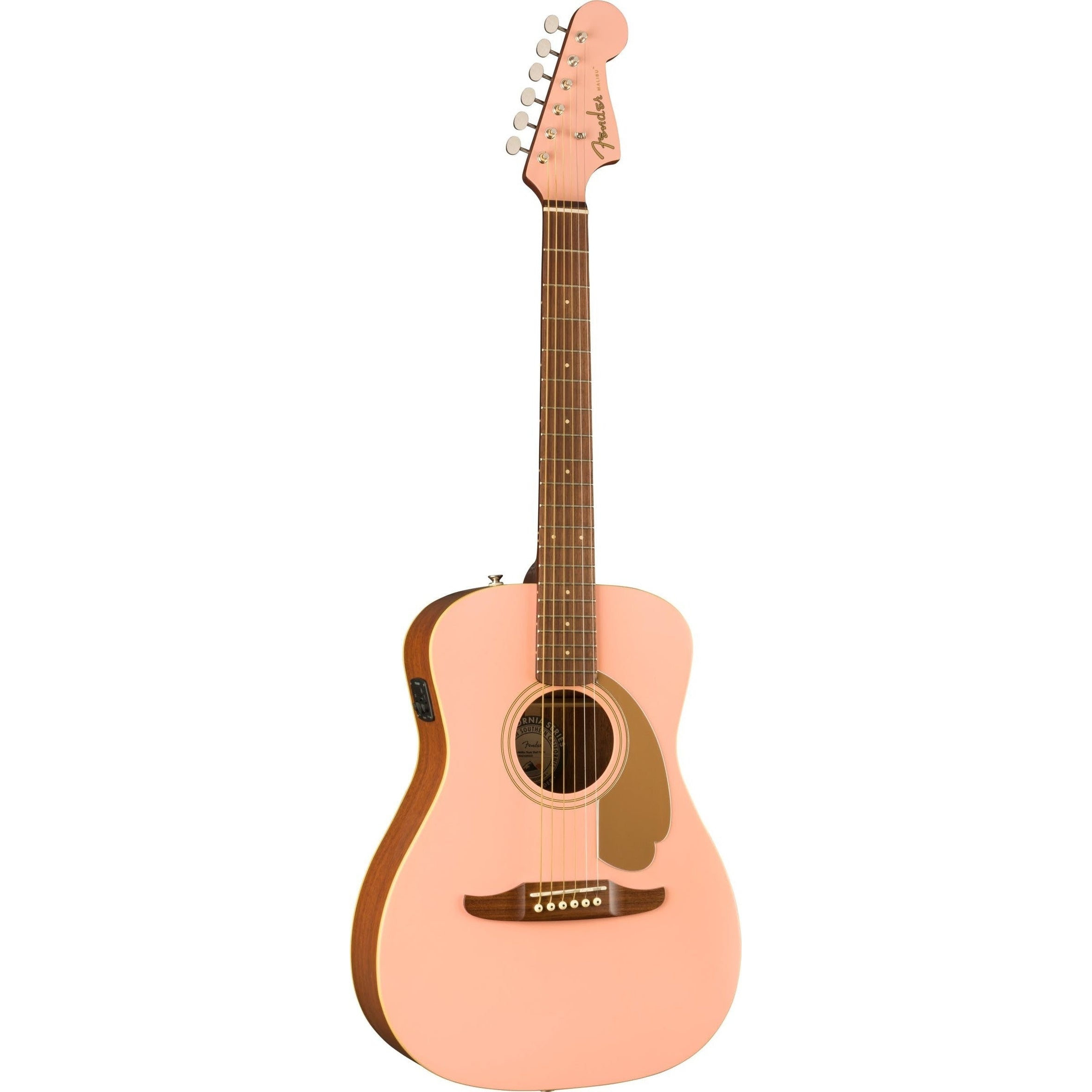 Đàn Guitar Acoustic Fender Limited Edition Malibu Player, Shell Pink-Mai Nguyên Music