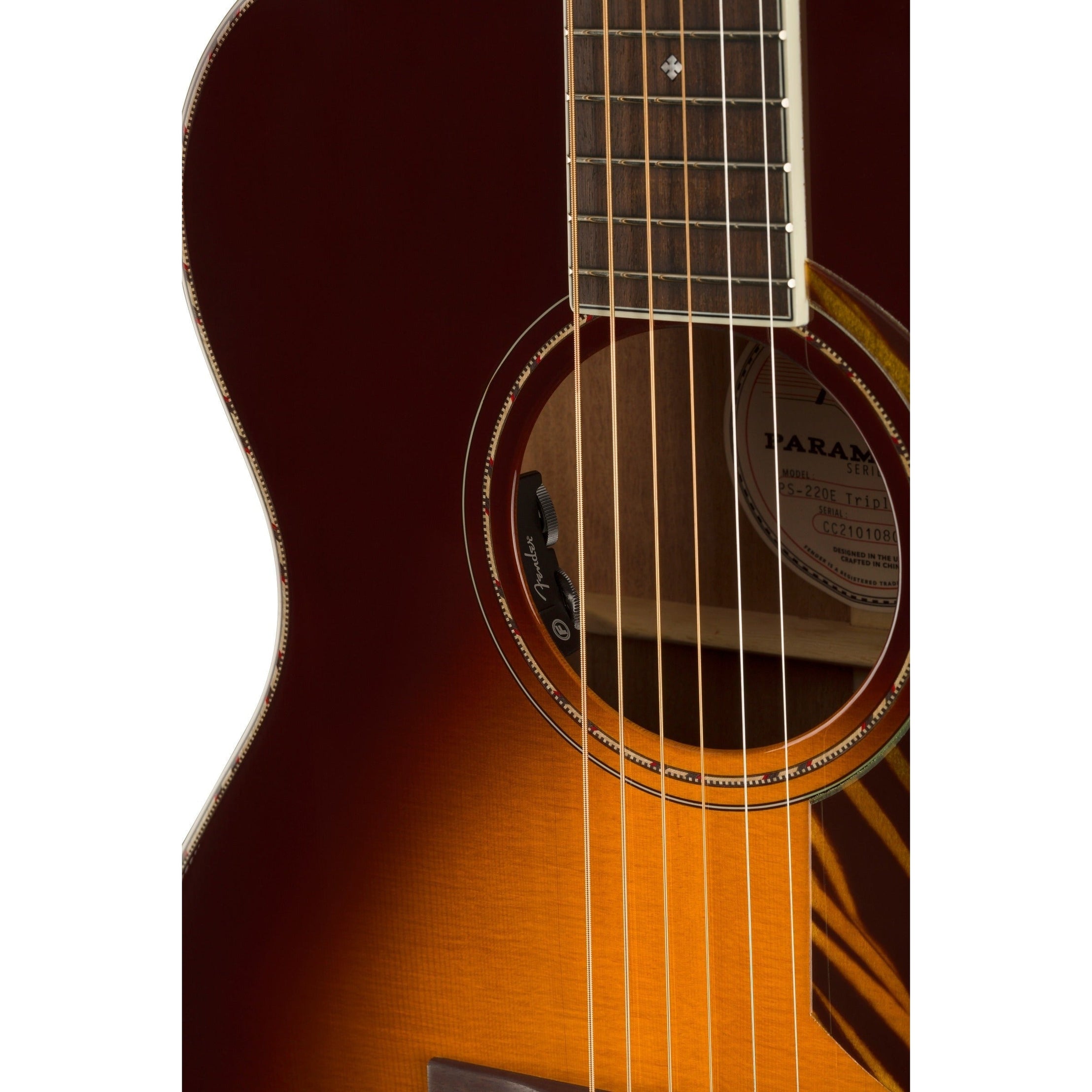 Đàn Guitar Acoustic Fender PO-220E Orchestra-Mai Nguyên Music