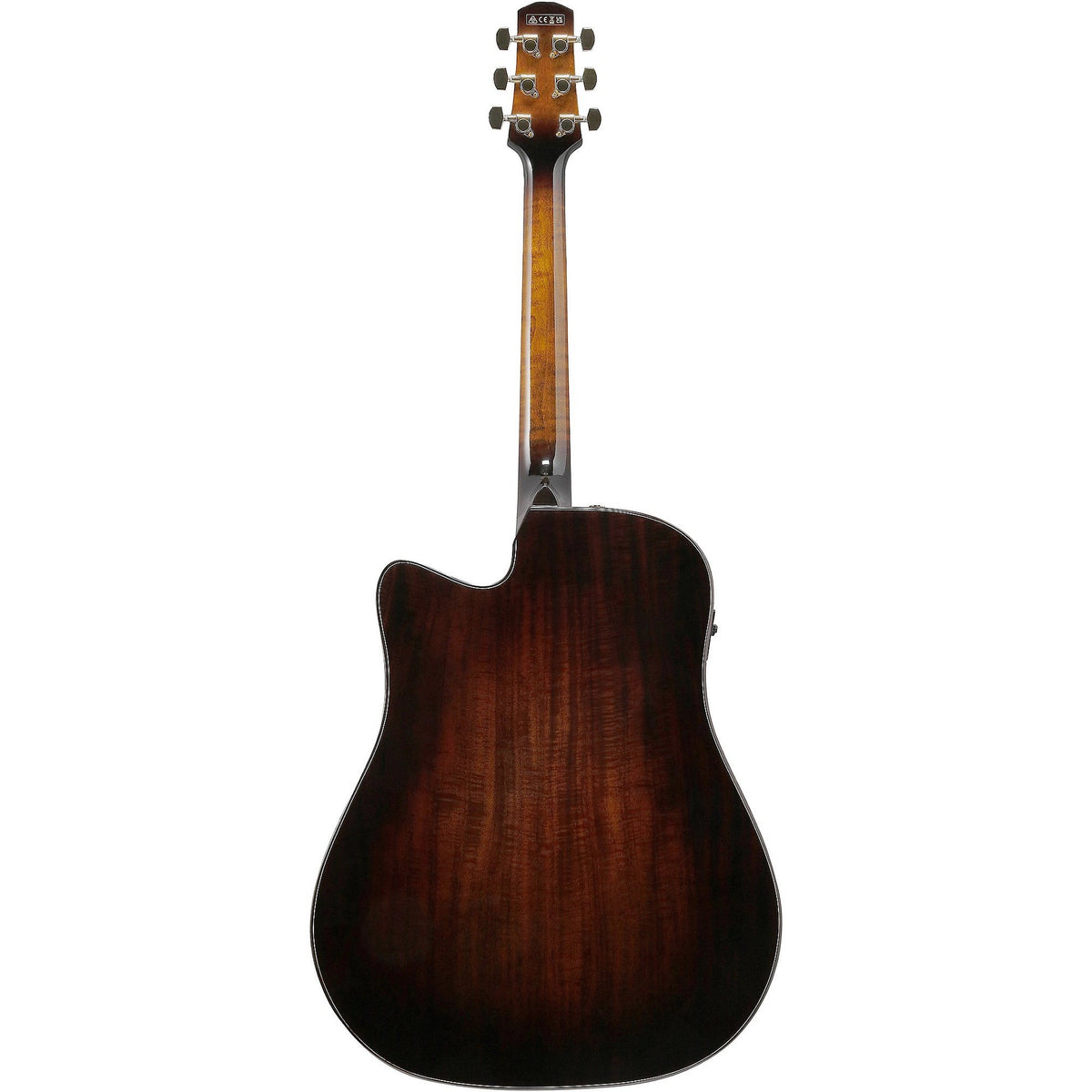 Đàn Guitar Acoustic Ibanez AAD361CE Advanced Acoustic - Transparent Black-Mai Nguyên Music