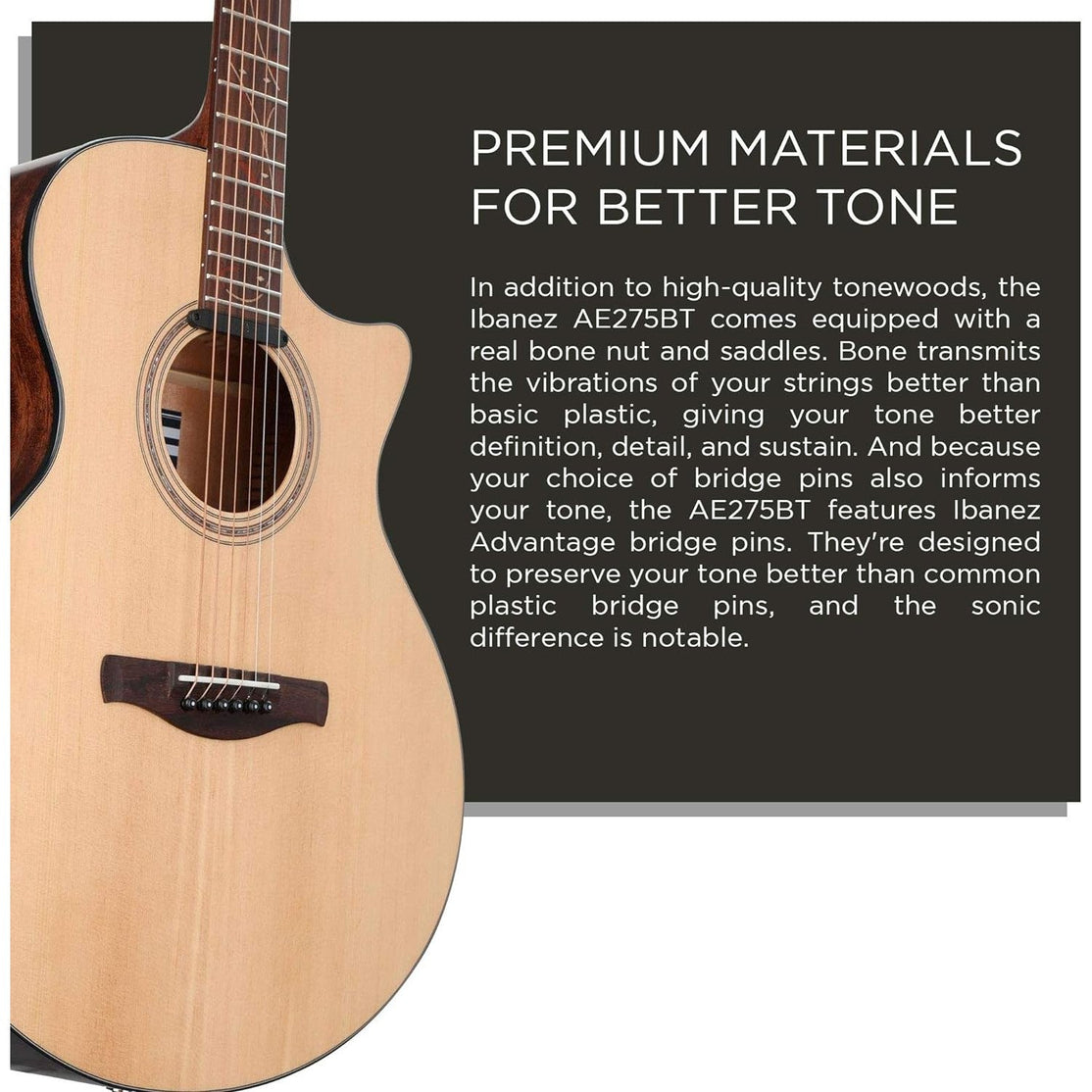 Đàn Guitar Acoustic Ibanez AE275BT-Mai Nguyên Music