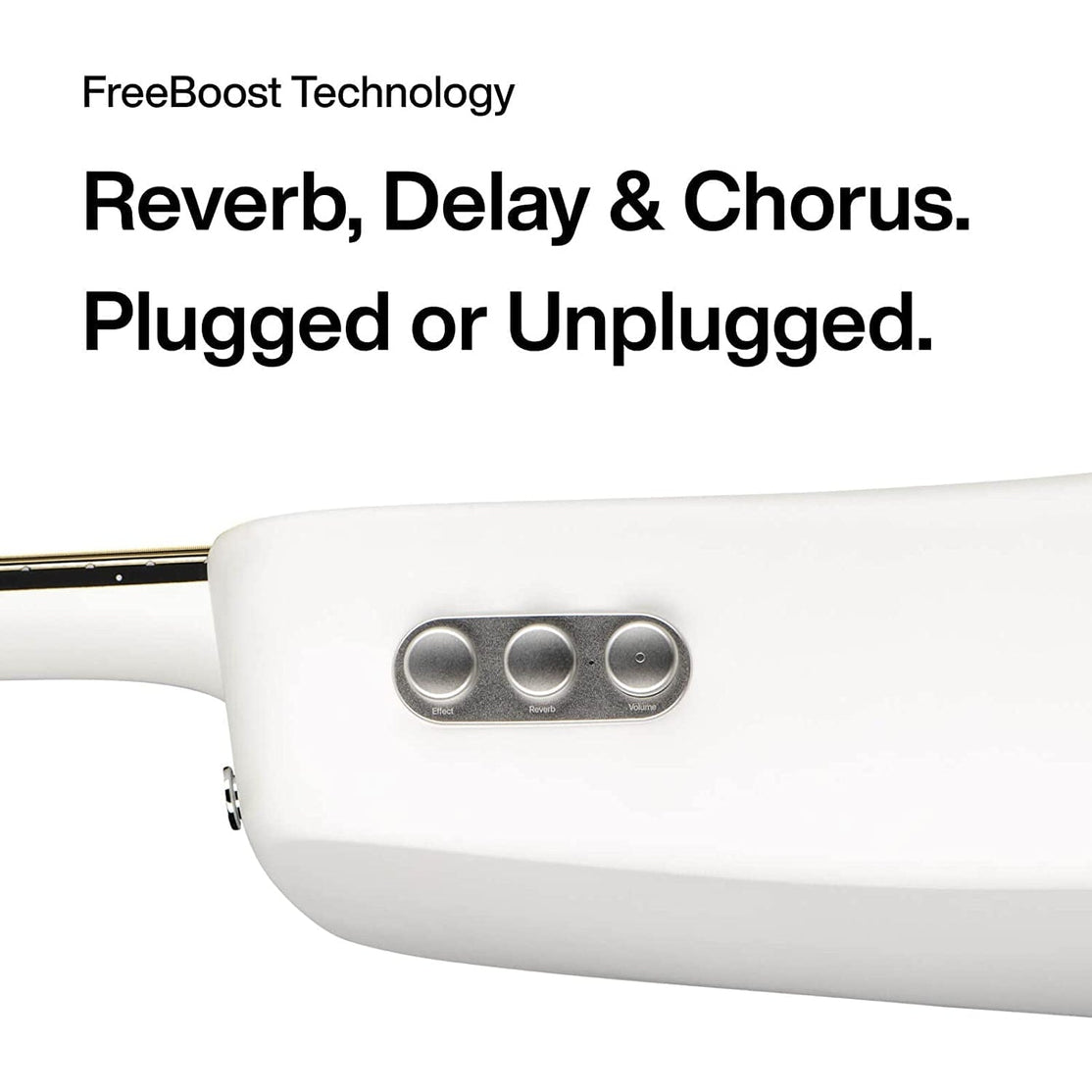 Đàn Guitar Acoustic LAVA ME 2 Size 36 w/Effect, White-Mai Nguyên Music