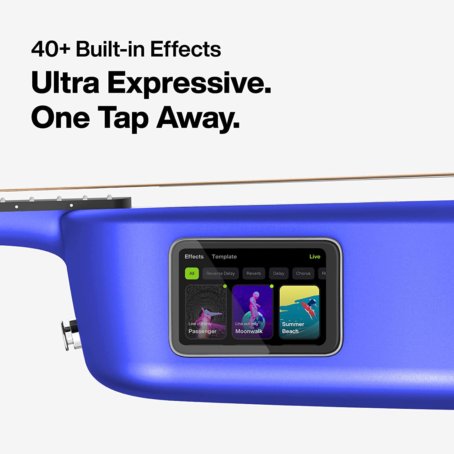 Đàn Guitar Acoustic LAVA ME 3 Size 36", Blue-Mai Nguyên Music