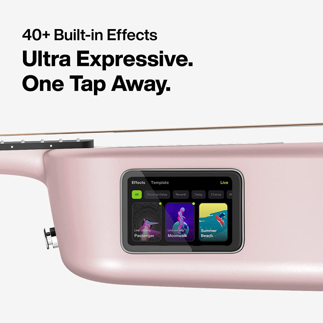 Đàn Guitar Acoustic LAVA ME 3 Size 36", Pink-Mai Nguyên Music