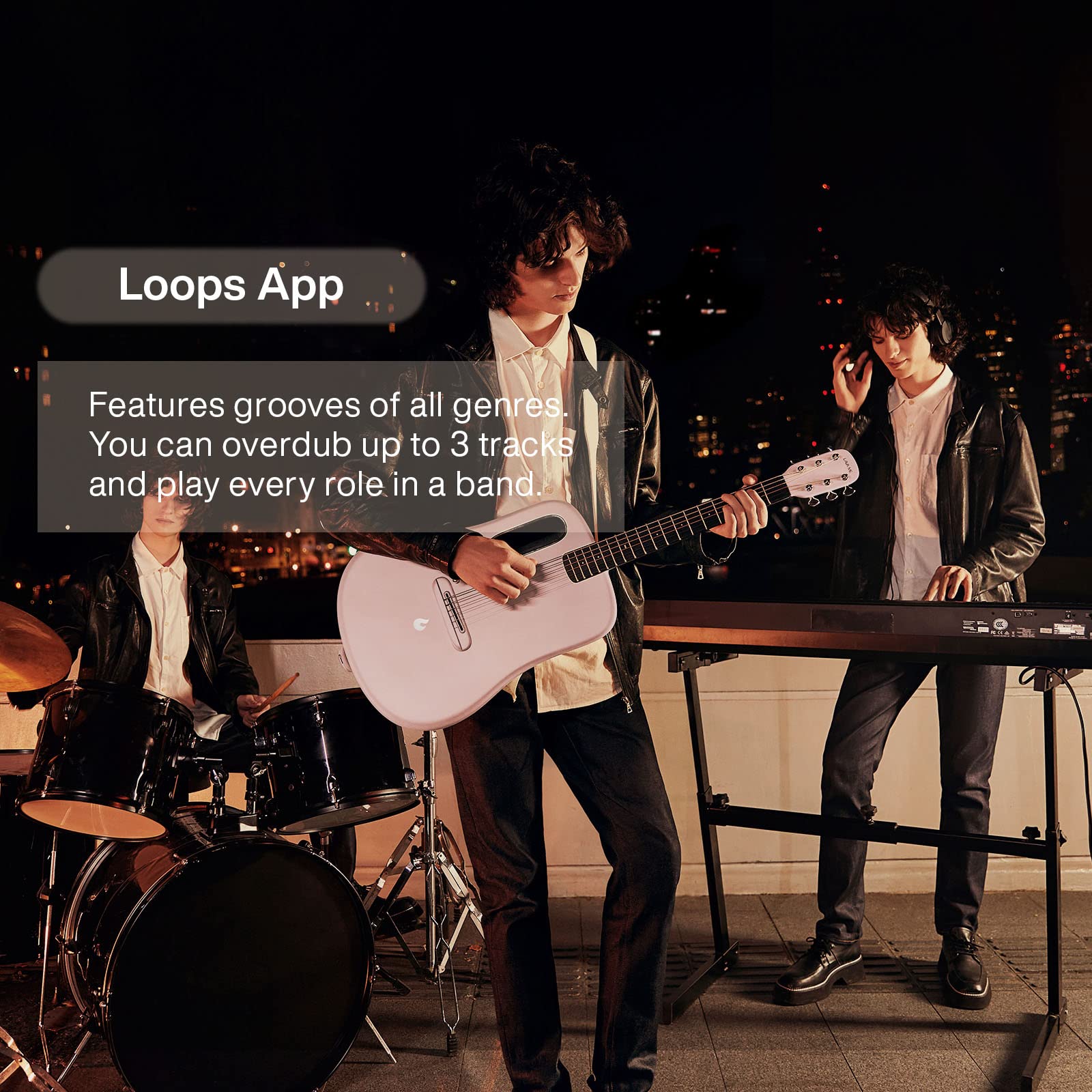 Đàn Guitar Acoustic LAVA ME 3 Size 38", Pink-Mai Nguyên Music