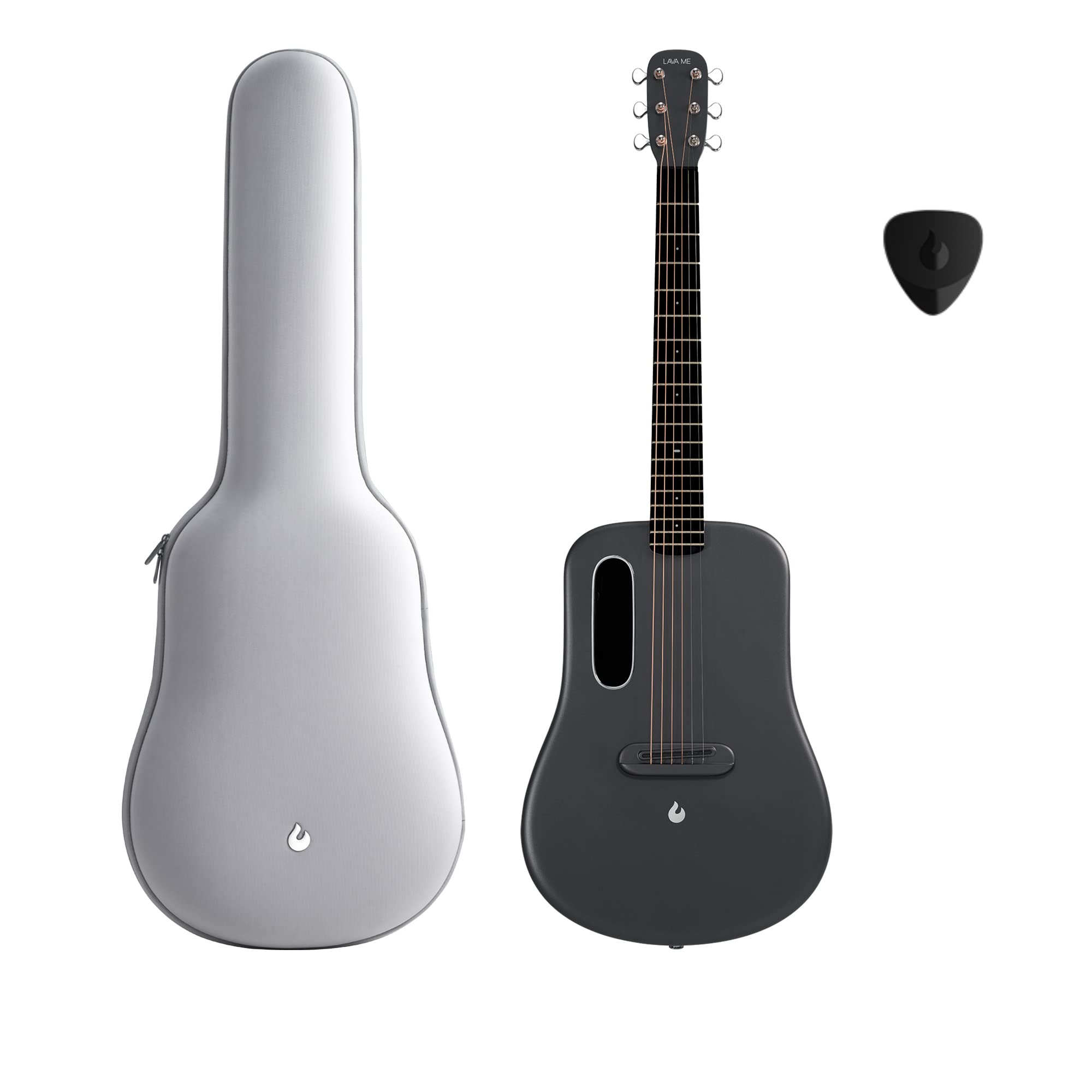 Đàn Guitar Acoustic LAVA ME 3 Size 38", Space Gray-Mai Nguyên Music