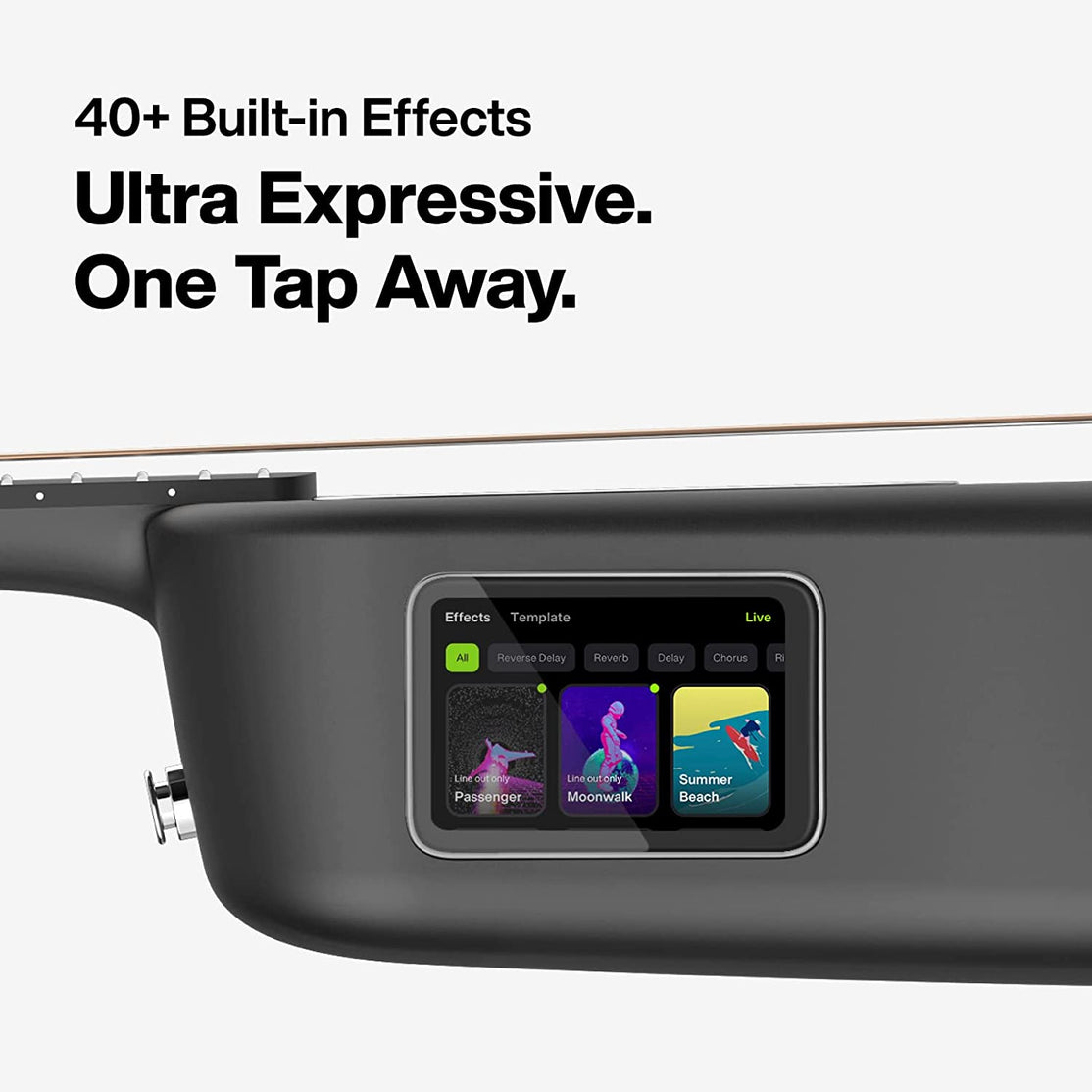 Đàn Guitar Acoustic LAVA ME 3 Size 38", Space Gray-Mai Nguyên Music