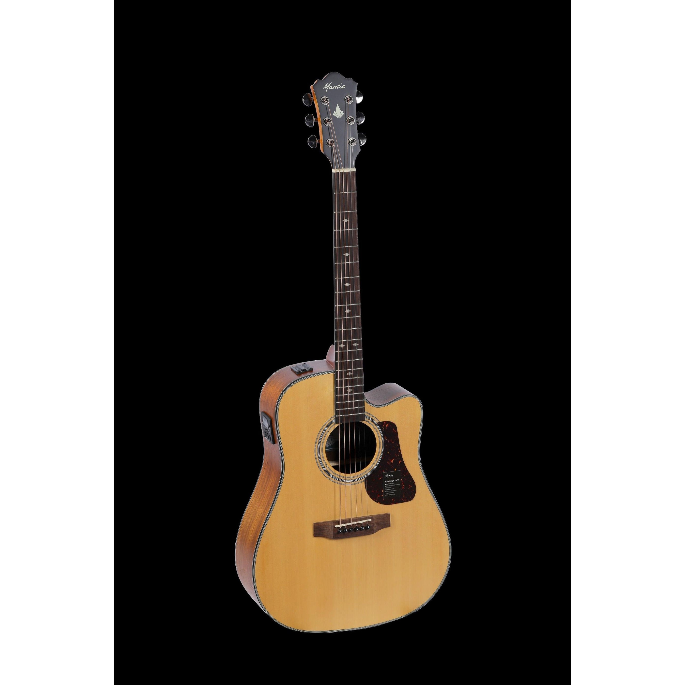 Đàn Guitar Acoustic Mantic AG-370CE-Mai Nguyên Music