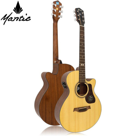 Đàn Guitar Acoustic Mantic GT-10ACE-Mai Nguyên Music