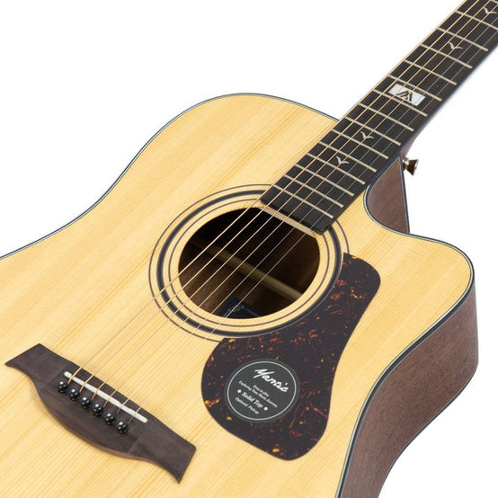 Đàn Guitar Acoustic Mantic GT-10DC-Mai Nguyên Music