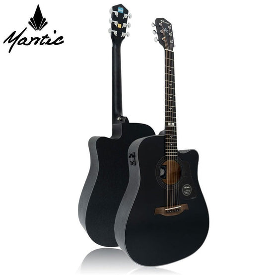 Đàn Guitar Acoustic Mantic GT-10DCE-Mai Nguyên Music