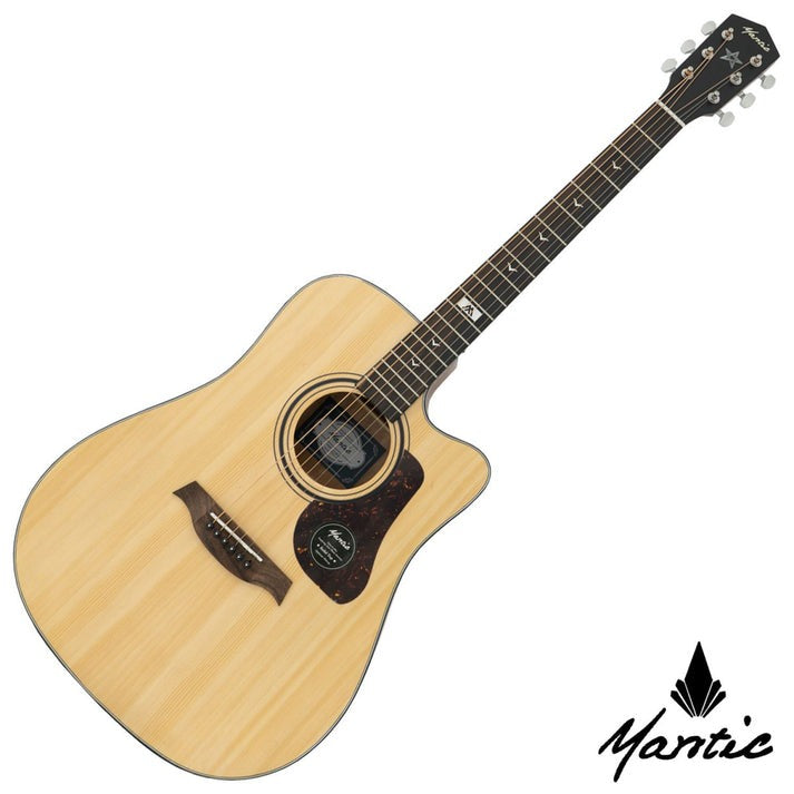 Đàn Guitar Acoustic Mantic GT-10DCE-Mai Nguyên Music