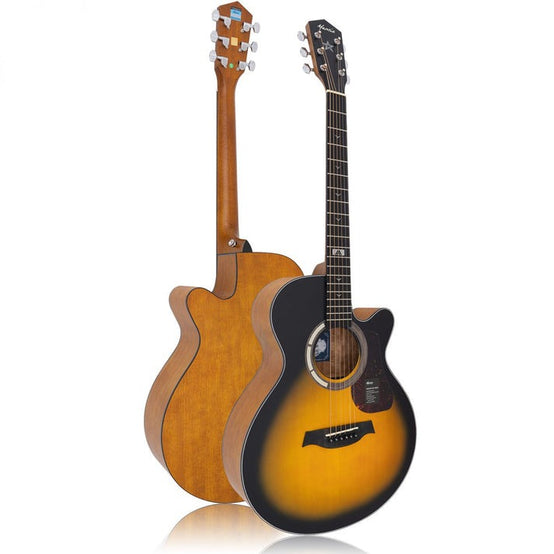 Đàn Guitar Acoustic Mantic GT-1AC-Mai Nguyên Music