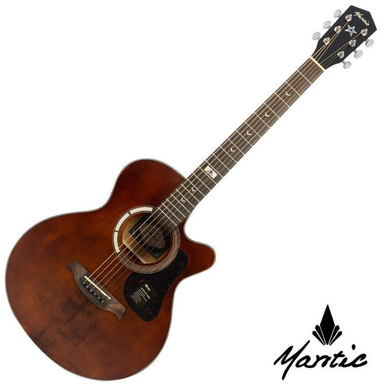 Đàn Guitar Acoustic Mantic GT-1AC-Mai Nguyên Music