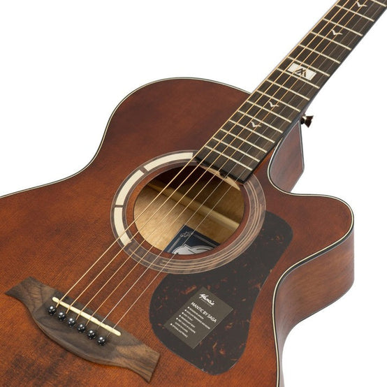 Đàn Guitar Acoustic Mantic GT-1AC-Mai Nguyên Music