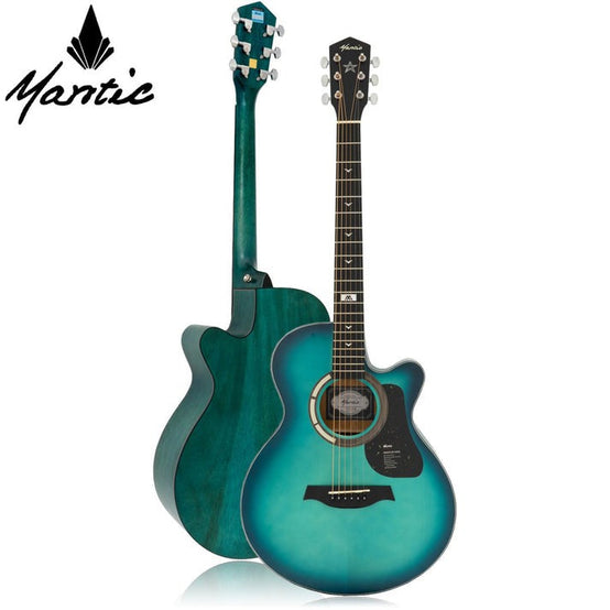 Đàn Guitar Acoustic Mantic GT-1AC-Mai Nguyên Music