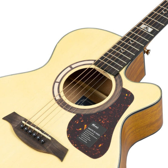 Đàn Guitar Acoustic Mantic GT-1AC-Mai Nguyên Music