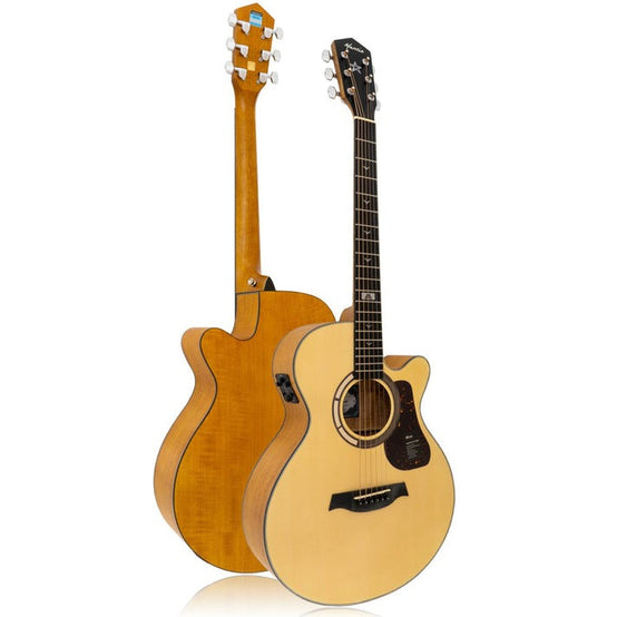 Đàn Guitar Acoustic Mantic GT-1ACE-Mai Nguyên Music