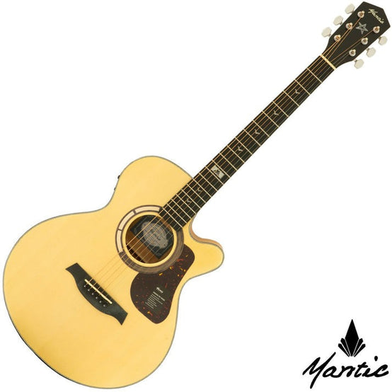 Đàn Guitar Acoustic Mantic GT-1ACE-Mai Nguyên Music