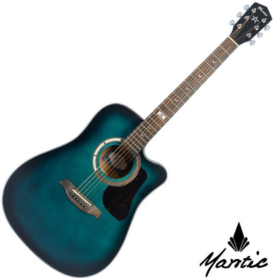 Đàn Guitar Acoustic Mantic GT-1DC-Mai Nguyên Music