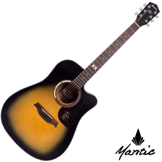 Đàn Guitar Acoustic Mantic GT-1DC-Mai Nguyên Music