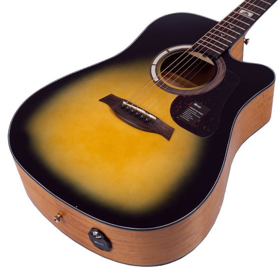 Đàn Guitar Acoustic Mantic GT-1DCE-Mai Nguyên Music
