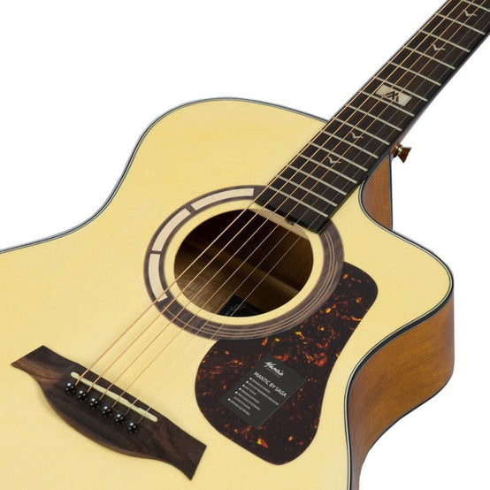 Đàn Guitar Acoustic Mantic GT-1GC-Mai Nguyên Music