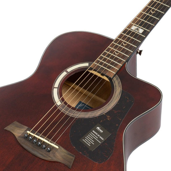 Đàn Guitar Acoustic Mantic GT-1GC-Mai Nguyên Music