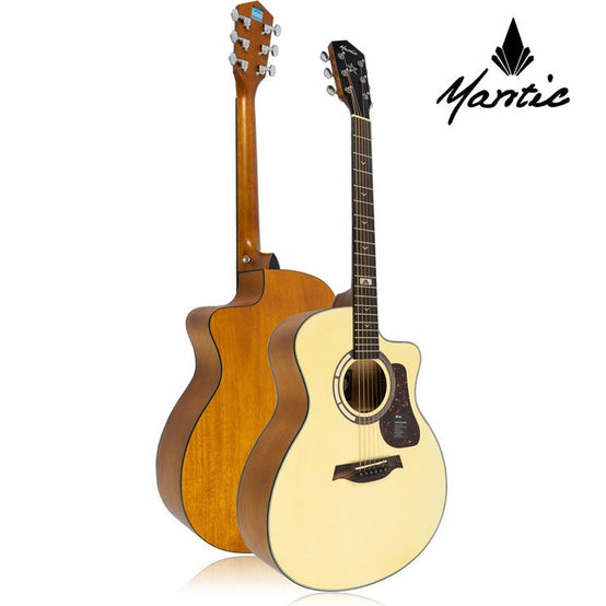 Đàn Guitar Acoustic Mantic GT-1GC-Mai Nguyên Music