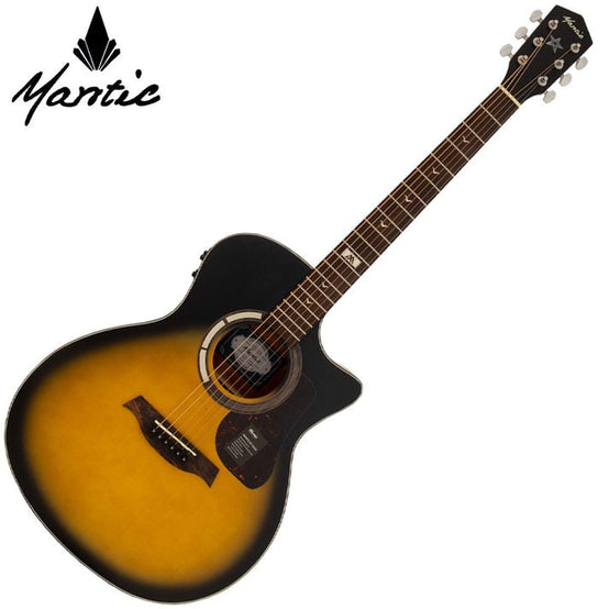 Đàn Guitar Acoustic Mantic GT-1GCE-Mai Nguyên Music