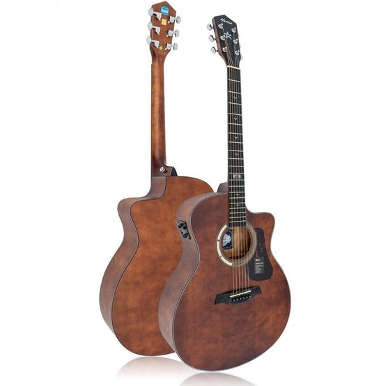 Đàn Guitar Acoustic Mantic GT-1GCE-Mai Nguyên Music