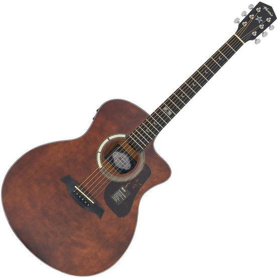 Đàn Guitar Acoustic Mantic GT-1GCE-Mai Nguyên Music