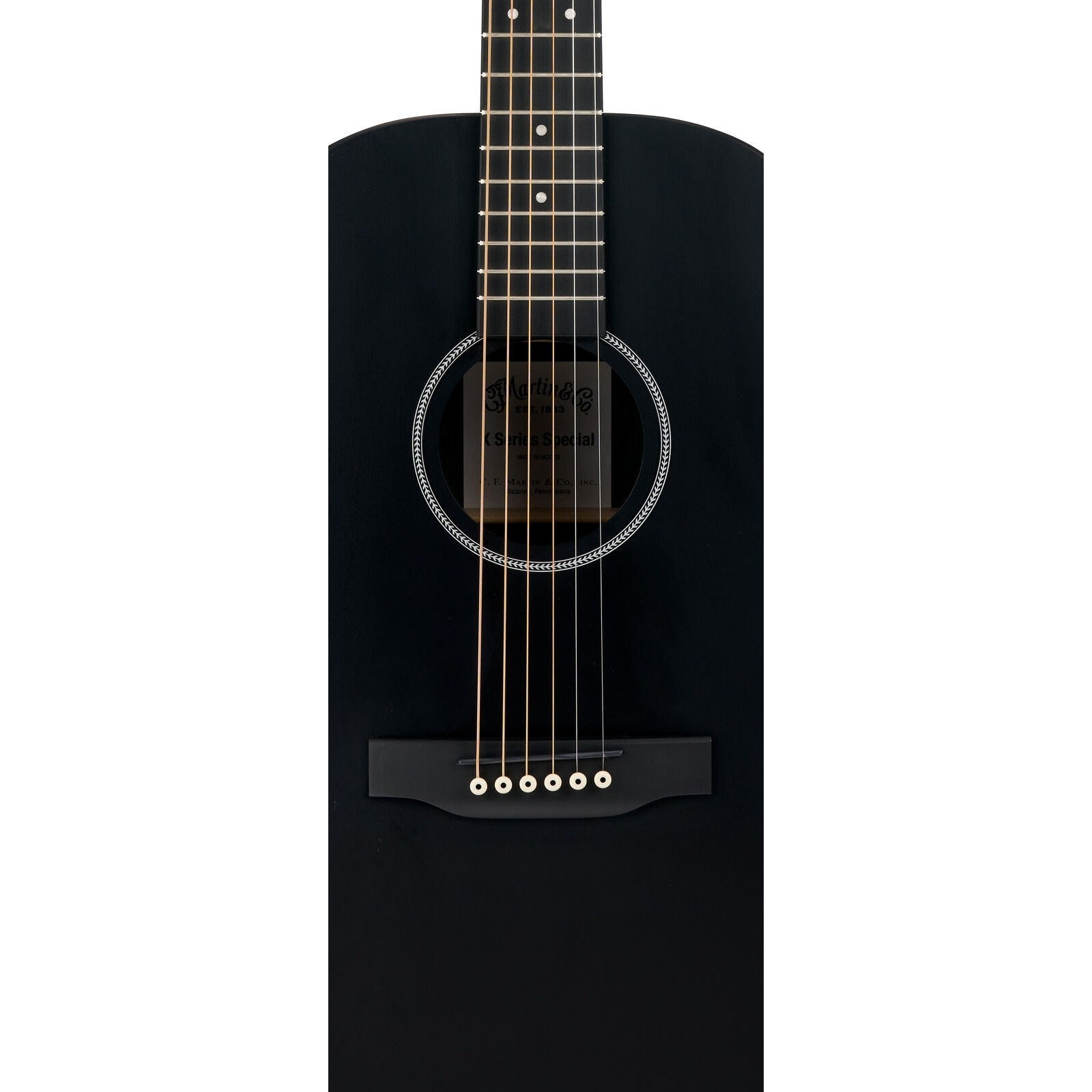 Đàn Guitar Acoustic Martin 0-X1 Black-Mai Nguyên Music