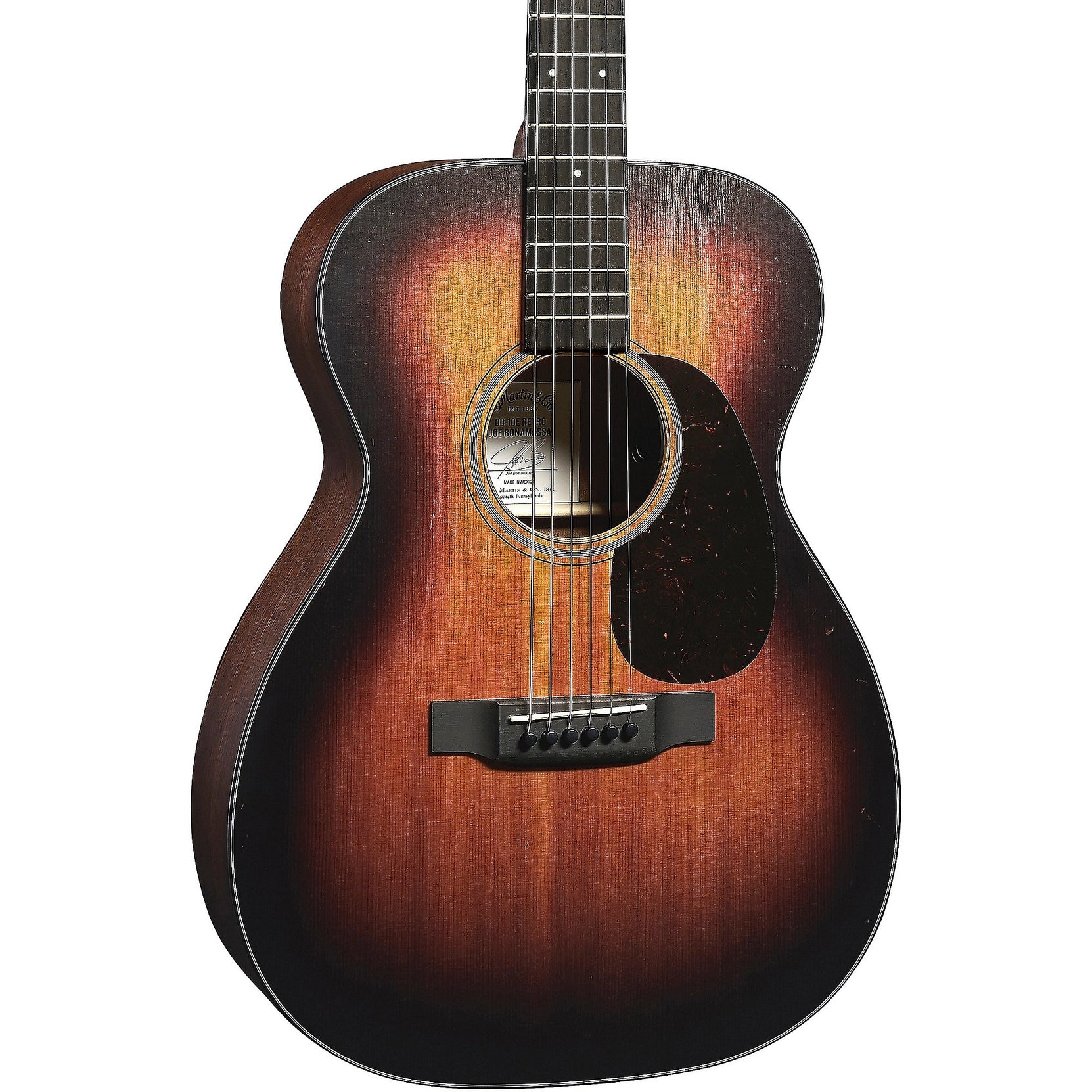 Đàn Guitar Acoustic Martin 00-10E Retro Joe Bonamassa Signature - 1937 Joe Bonamassa Sunburst-Mai Nguyên Music