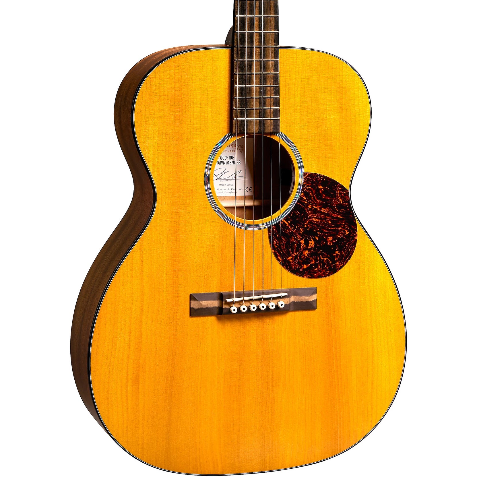 Đàn Guitar Acoustic Martin 000-10E Shawn Mendes Custom & Special Editions - Natural-Mai Nguyên Music
