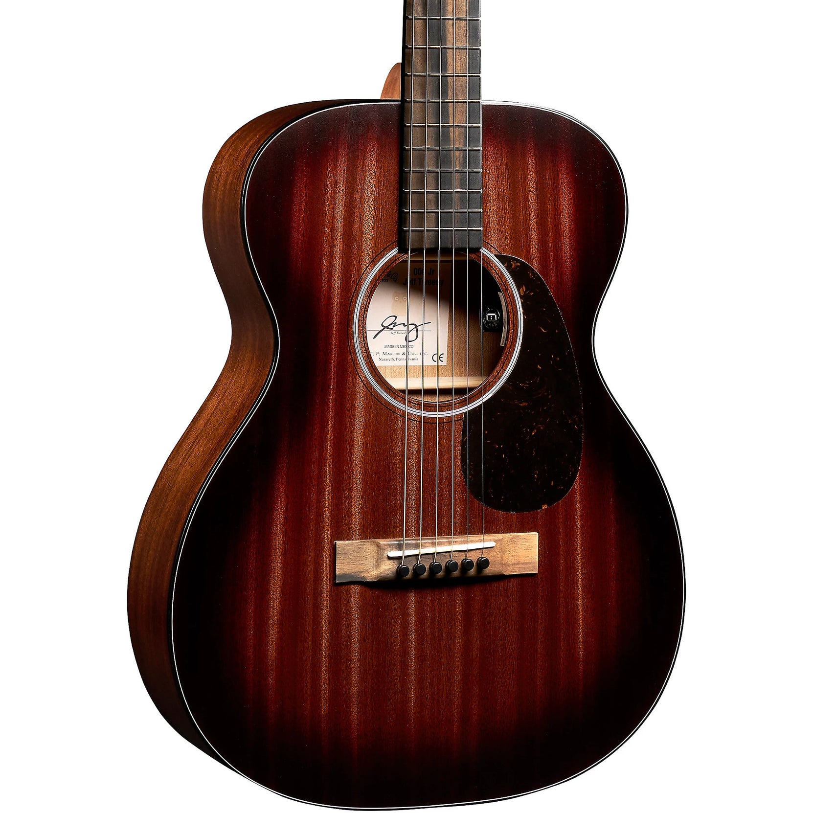 Đàn Guitar Acoustic Martin 000 Jr E Jeff Tweedy Custom & Special Editions - Tweedy Burst-Mai Nguyên Music