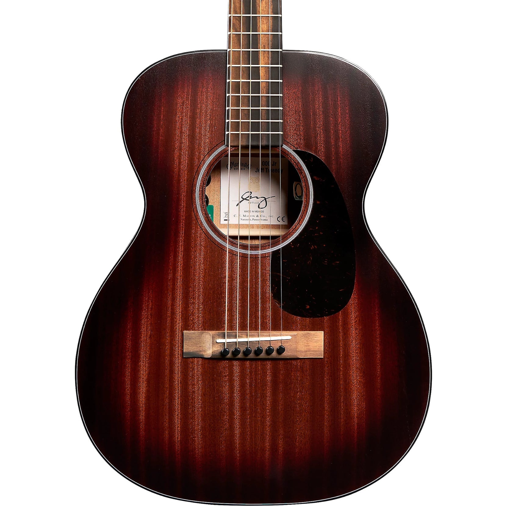 Đàn Guitar Acoustic Martin 000 Jr E Jeff Tweedy Custom & Special Editions - Tweedy Burst-Mai Nguyên Music