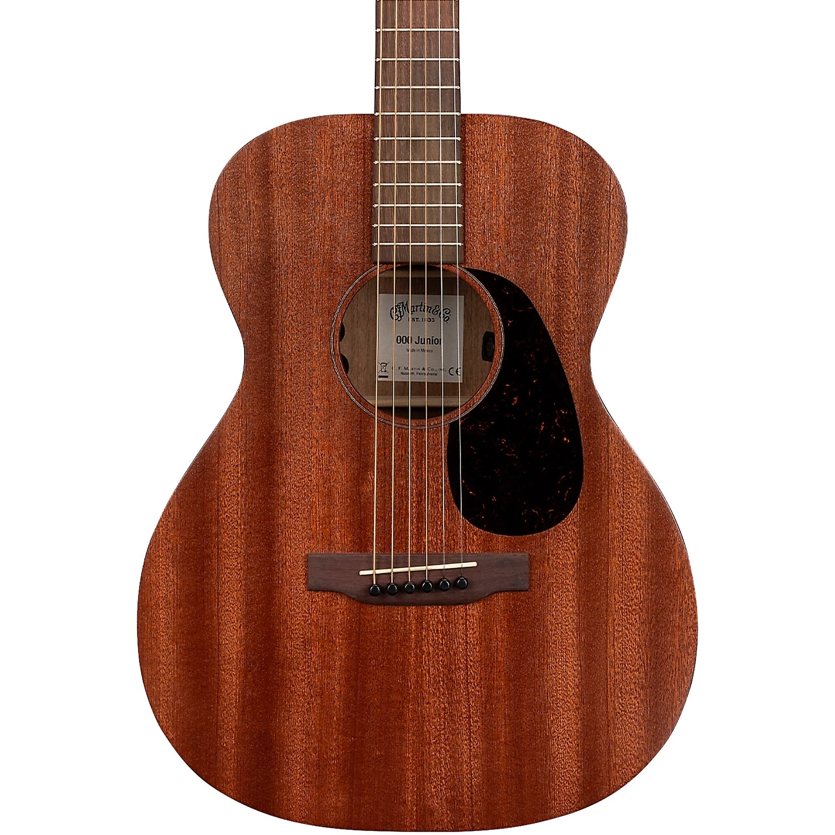 Đàn Guitar Acoustic Martin 000 Jr E Sapele Junior Series - Medium Cherry Satin-Mai Nguyên Music