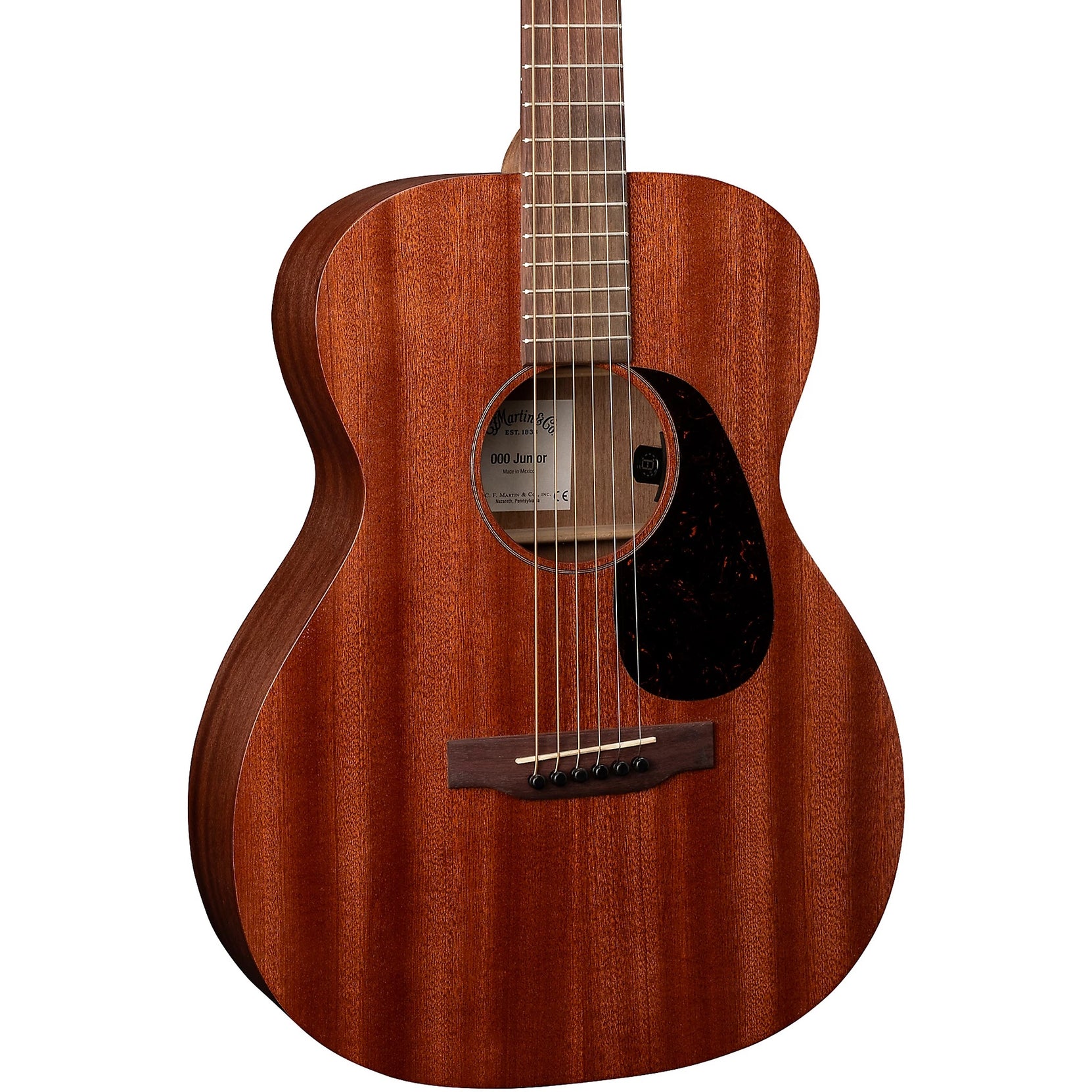Đàn Guitar Acoustic Martin 000 Jr E Sapele Junior Series - Medium Cherry Satin-Mai Nguyên Music