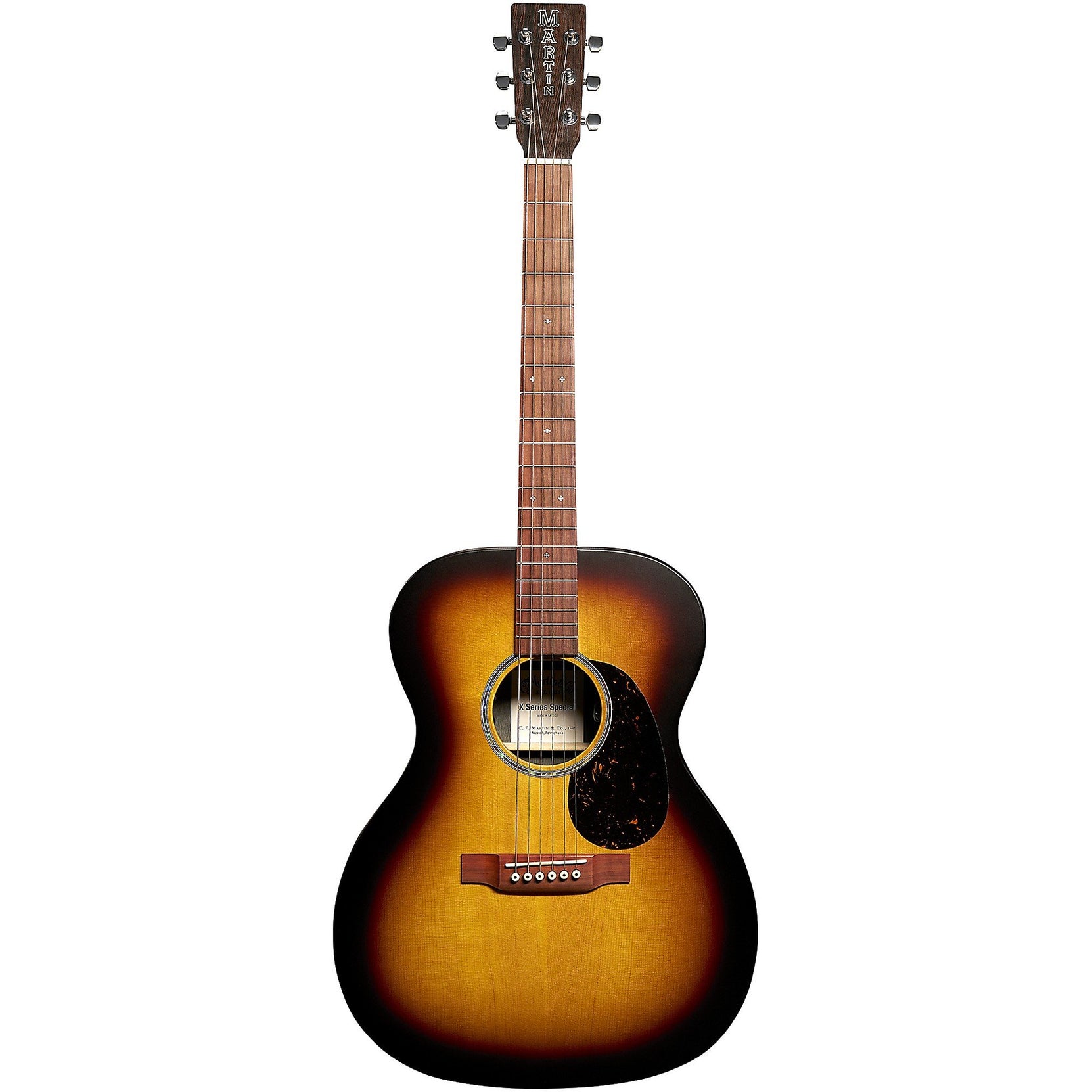 Đàn Guitar Acoustic Martin 000-X2E Brazilian Burst Special X Series - Vintage Burst-Mai Nguyên Music
