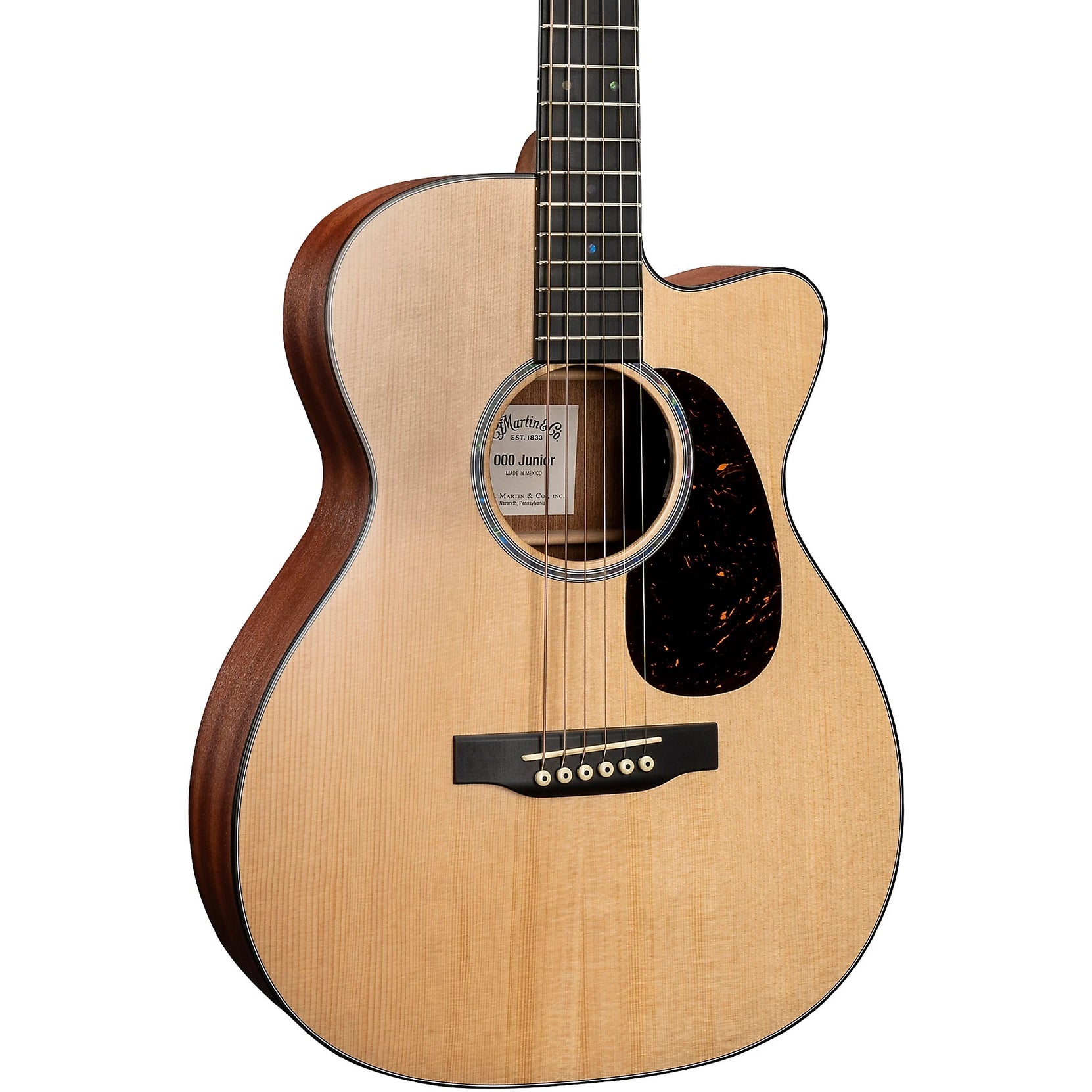 Đàn Guitar Acoustic Martin 000C Jr E Junior Series - Natural-Mai Nguyên Music