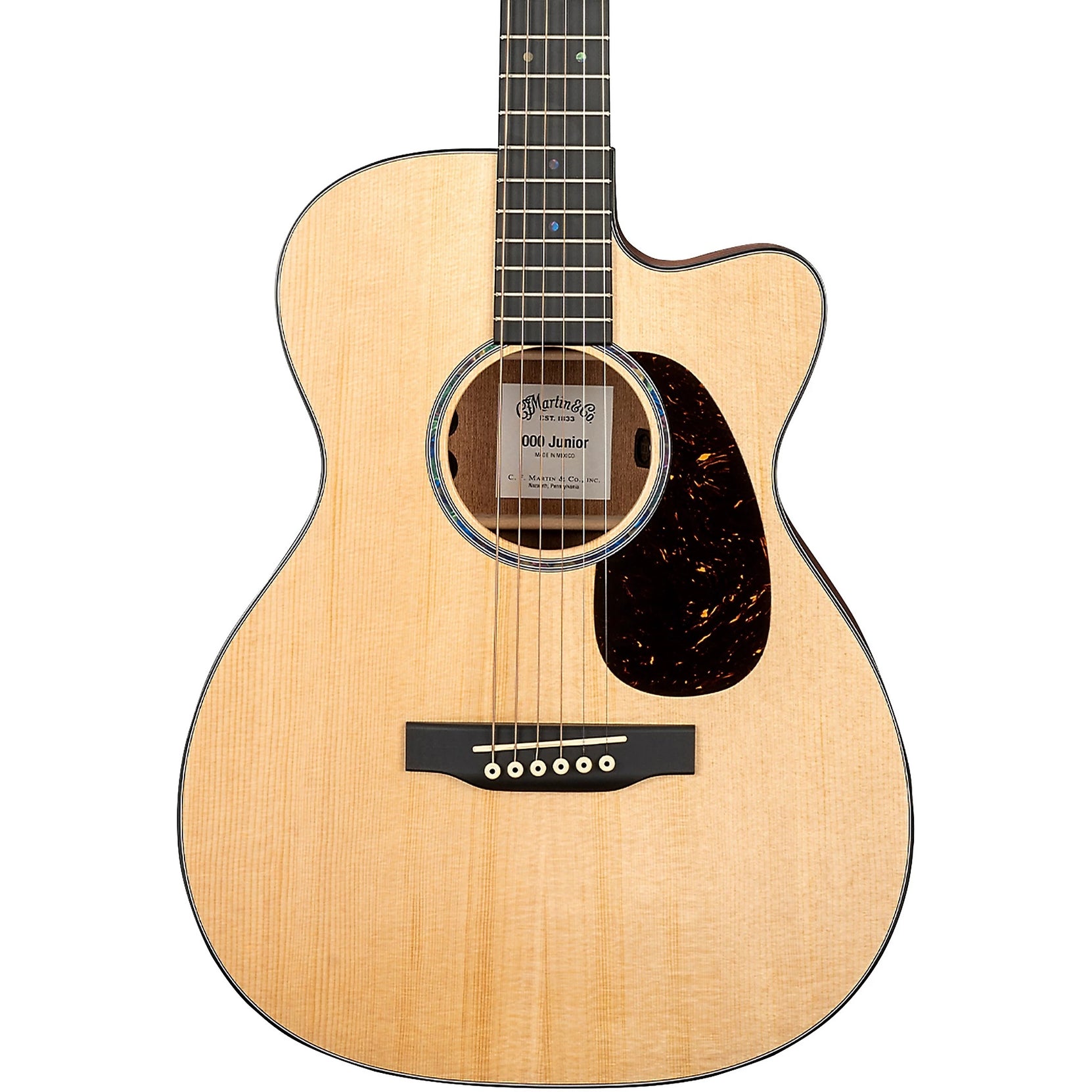 Đàn Guitar Acoustic Martin 000C Jr E Junior Series - Natural-Mai Nguyên Music