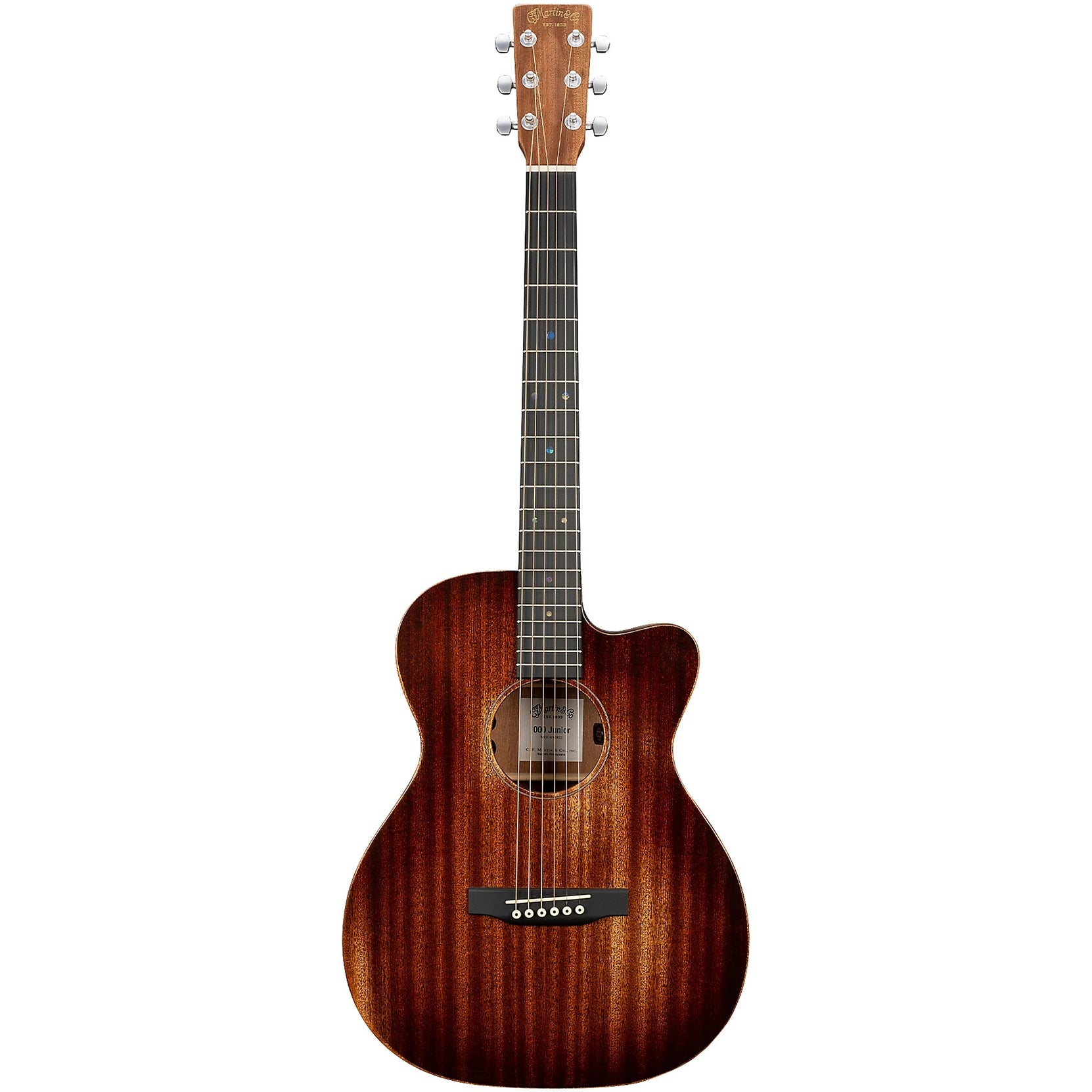 Đàn Guitar Acoustic Martin 000C Jr E StreetMaster Junior Series - Dark Mahogany Distressed-Mai Nguyên Music