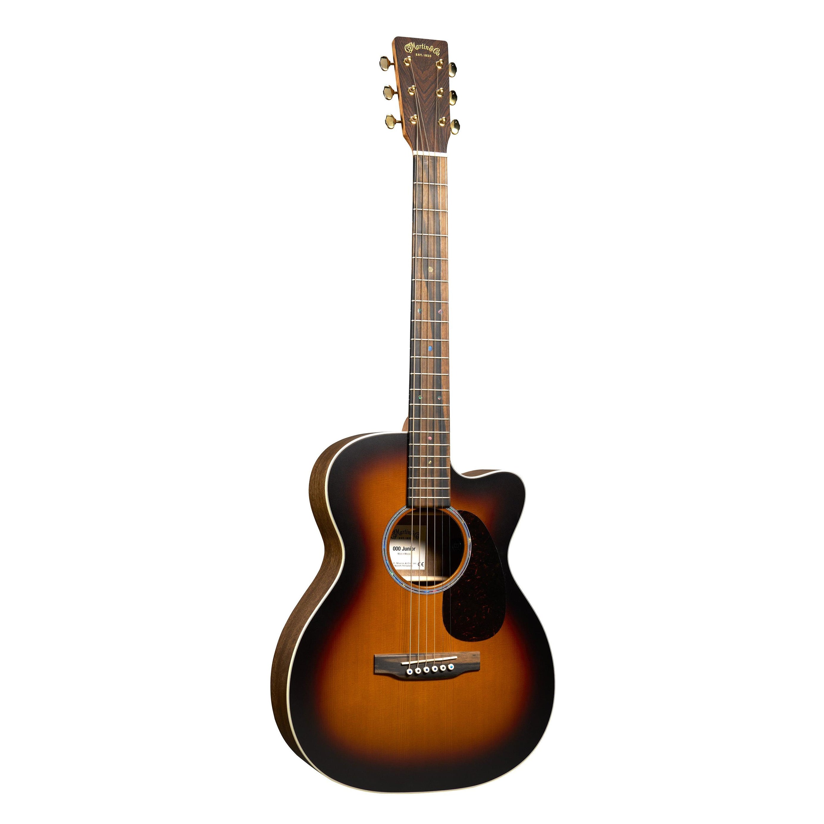 Đàn Guitar Acoustic Martin 000C Jr E Walnut Burst Junior Series-Mai Nguyên Music