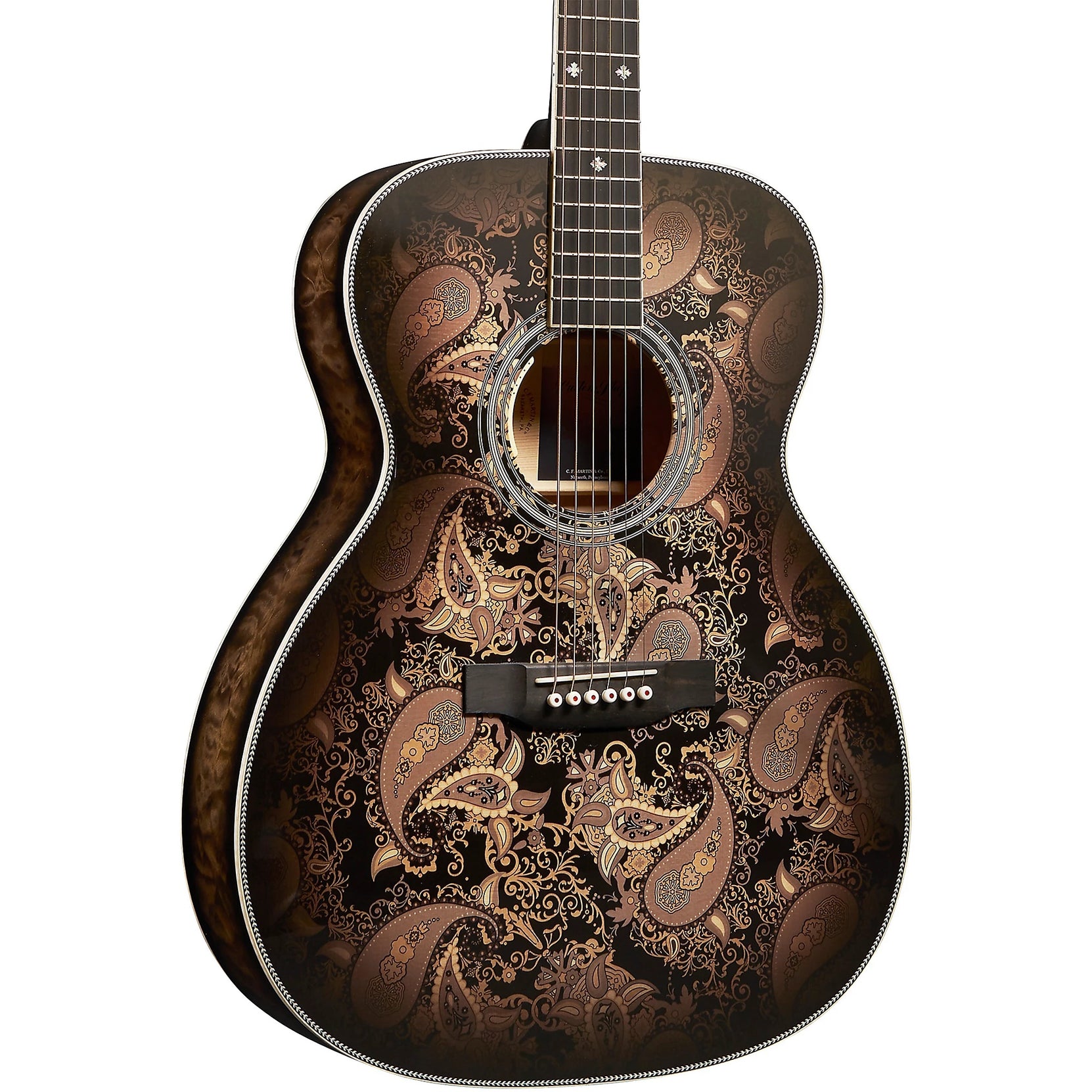 Đàn Guitar Acoustic Martin Custom Shop M Paisley Ember Burst Custom & Special Editions-Mai Nguyên Music