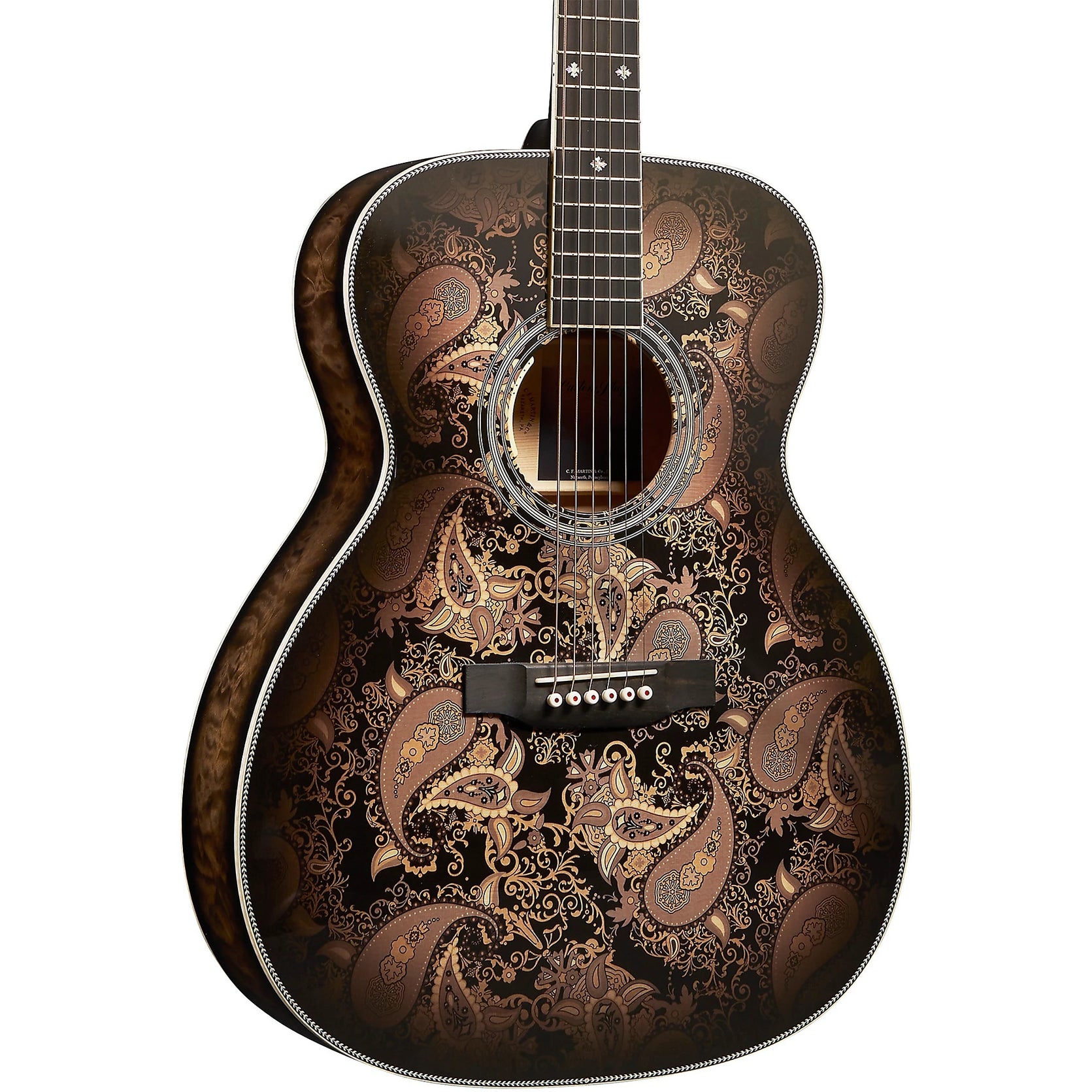 Đàn Guitar Acoustic Martin Custom Shop M Paisley Ember Burst Custom & Special Editions-Mai Nguyên Music