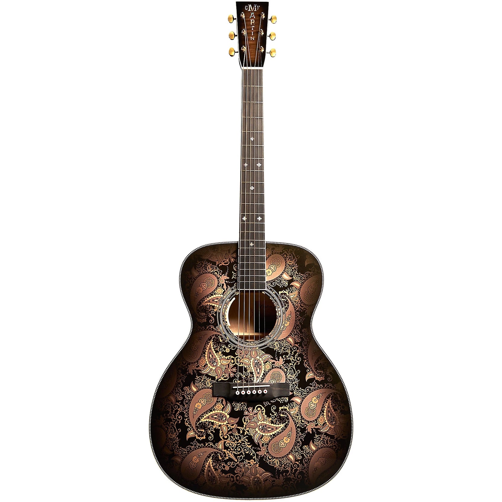 Đàn Guitar Acoustic Martin Custom Shop M Paisley Ember Burst Custom & Special Editions-Mai Nguyên Music