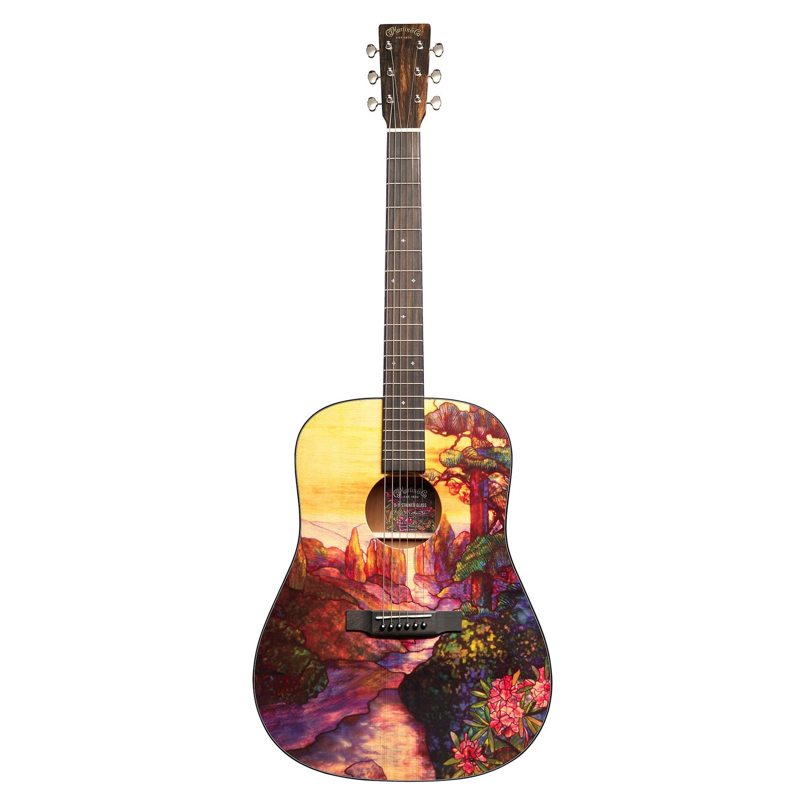 Đàn Guitar Acoustic Martin D-11 Stained Glass Custom & Special Editions-Mai Nguyên Music